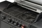 Preview: Mr. Gardener Gasgrill New York Pro, 4 Brenner, Sear-Brenner, matt graphit, 8748